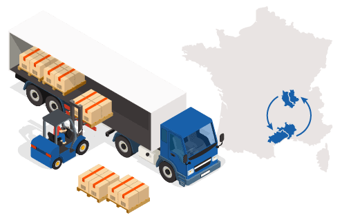 Pascal Chevron Transports, votre transporteur sans rupture de charge pour le Gard, l’Hérault, la Loire et le Rhône | Visuel transporteur