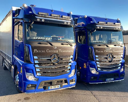 Pascal Chevron Transports, votre transporteur sans rupture de charge pour le Gard, l’Hérault, la Loire et le Rhône | Camions